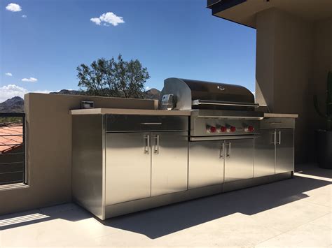 outdoor bbq stainless steel cabinets|prefabricated outdoor kitchen cabinets.